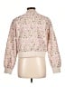 Francesca's 100% Polyester Floral Pink Jacket Size L - photo 2
