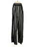 Missguided 100% Polyester Stripes Black Casual Pants Size 12 - photo 1