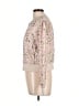 Francesca's 100% Polyester Floral Pink Jacket Size L - photo 5