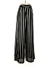 Missguided 100% Polyester Stripes Black Casual Pants Size 12 - photo 2