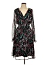 ModCloth 100% Polyester Paisley Black Cocktail Dress Size L - photo 1