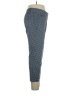 Ann Taylor Houndstooth Blue Casual Pants Size 12 - photo 4