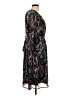 ModCloth 100% Polyester Paisley Black Cocktail Dress Size L - photo 4