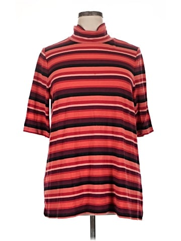 Ann Taylor LOFT Short Sleeve Turtleneck (view 1)