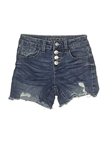 Justice Denim Shorts (view 1)