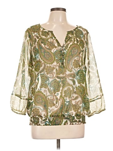 Liz Claiborne 3/4 Sleeve Blouse (view 1)
