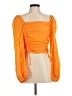 Assorted Brands Orange 3/4 Sleeve Blouse Size 6 - photo 1