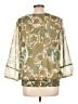 Liz Claiborne 100% Polyester Green 3/4 Sleeve Blouse Size L - photo 2