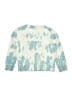Crewcuts 100% Cotton Tie-dye Teal Pullover Sweater Size 8 - 9 - photo 1
