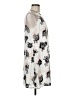 Candie's Print Ivory Casual Dress Size M - photo 4