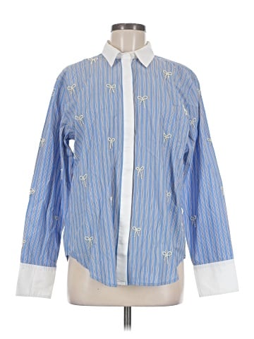 J.Crew Collection Long Sleeve Button-Down Shirt (view 1)