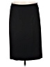 Theory Solid Black Wool Skirt Size 6 - photo 1