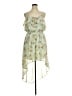 AUW Paisley Green Cocktail Dress Size 1X - photo 1