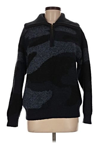 Aqua Pullover Sweater (view 1)