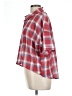 Freebird 100% Cotton Plaid Red Short Sleeve Button-Down Shirt Size L - photo 5