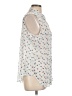Liz Claiborne 100% Polyester Hearts Ivory Sleeveless Blouse Size L - photo 4