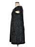 En Focus Studio Animal Print Gray Casual Dress Size 16 - photo 5