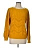 Ann Taylor LOFT Chevron-herringbone Yellow Pullover Sweater Size L - photo 1