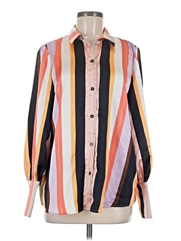 Halogen 3/4 Sleeve Blouse (view 1)