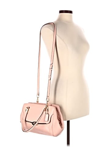 Coach Factory Leather Satchel (view 2)