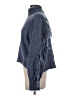 Line & Dot Blue Gray Turtleneck Sweater Size S - photo 5