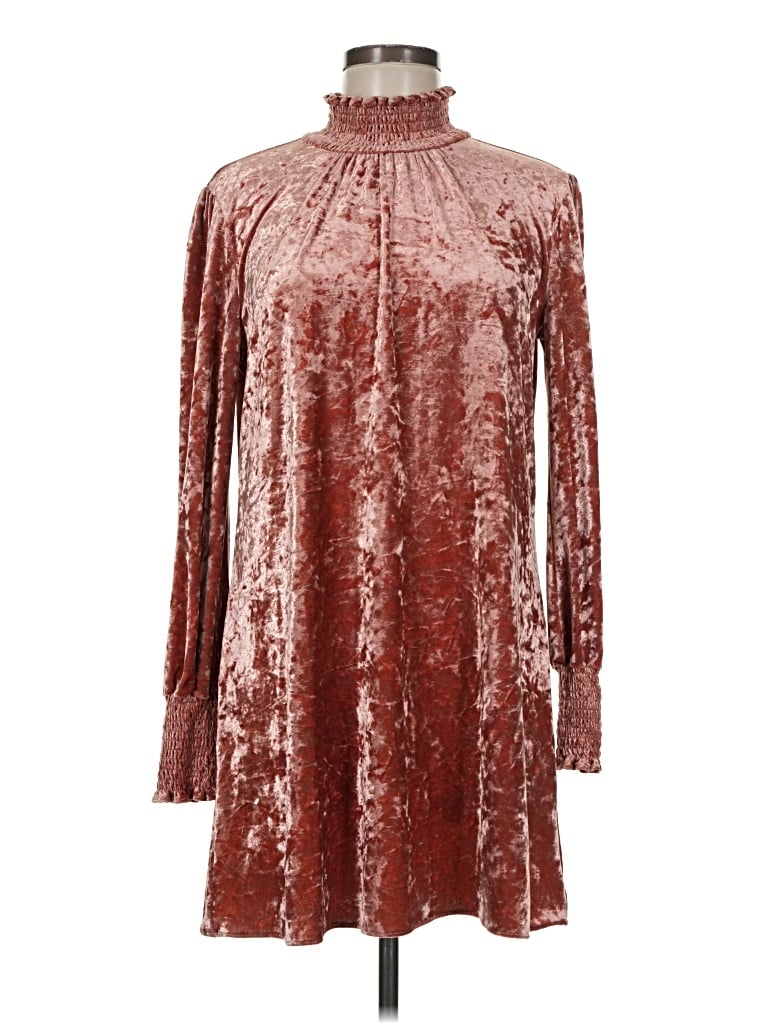 Pre-owned Ali & Jay Casual Dress In Burgundy