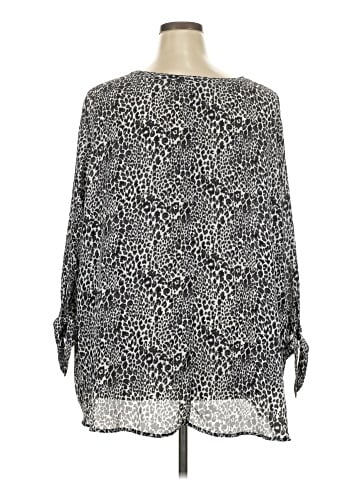 Catherines 3/4 Sleeve Blouse (view 2)