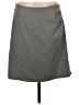 BCBG Paris Solid Gray Casual Skirt Size 8 - photo 1