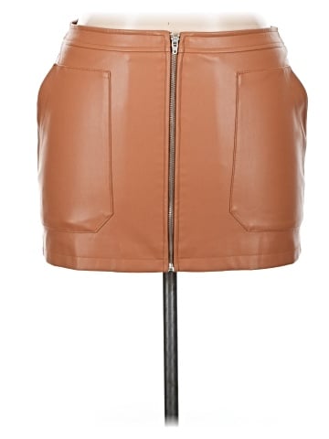 Free People Faux Leather Skirt (view 1)