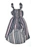 2hip Paisley Blue Dress Size 8 - photo 1