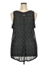 Zella Gray Sleeveless T-Shirt Size 3X - photo 2