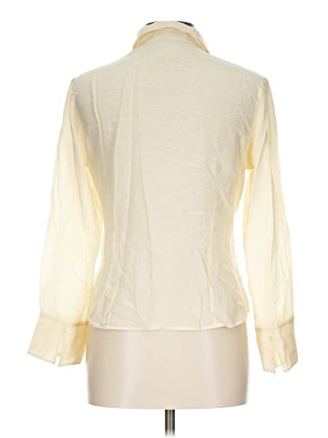 Merona Long Sleeve Silk Top (view 2)