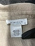 Kirious 100% Cotton Tan Short Sleeve Blouse Size L - photo 7