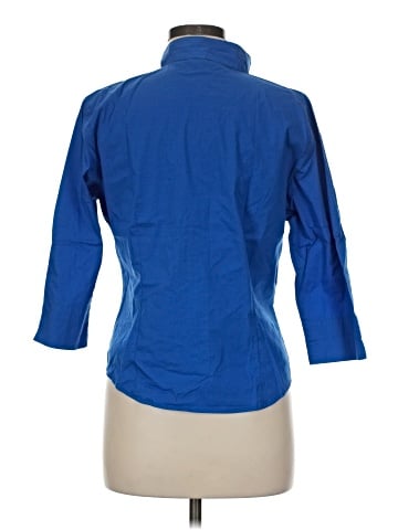 Travelsmith 3/4 Sleeve Button-Down Shirt (view 2)