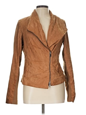 Vince. Leather Jacket (view 1)