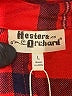 Hester & Orchard 100% Rayon Plaid Red 3/4 Sleeve Button-Down Shirt Size L - photo 7