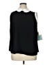 CeCe 100% Polyester Black Sleeveless Blouse Size 1X - photo 1