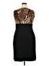 Studio 1 Animal Print Brown Cocktail Dress Size 18 - photo 2