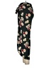 Angie Floral Green Casual Pants Size L - photo 5