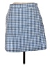 Max Studio Checkered-gingham Blue Casual Skirt Size M - photo 1