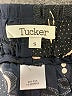 Tucker Paisley Black Silk Pants Size S - photo 7