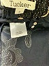 Tucker Paisley Black Silk Pants Size S - photo 8