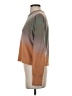 LNA Color Block Brown Pullover Sweater Size S - photo 5