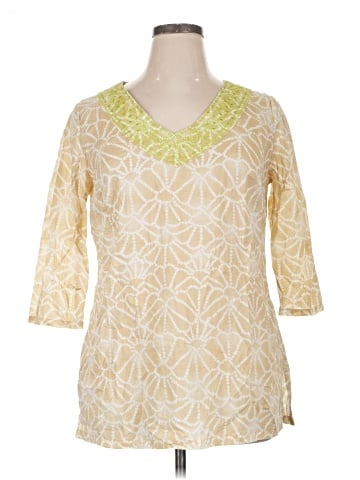 Calypso St. Barth 3/4 Sleeve Blouse (view 1)