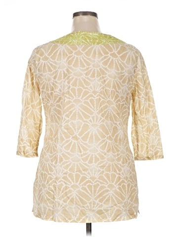 Calypso St. Barth 3/4 Sleeve Blouse (view 2)