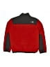 The North Face Color Block Red Gray Track Jacket Size 14 - 16 - photo 2