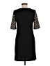Ellen Parker Argyle Black Casual Dress Size M - photo 2