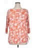 Ruby Rd. Orange 3/4 Sleeve T-Shirt Size 1X - photo 1