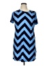 MICHAEL Michael Kors Chevron-herringbone Blue Casual Dress Size XL - photo 1