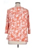 Ruby Rd. Orange 3/4 Sleeve T-Shirt Size 1X - photo 2